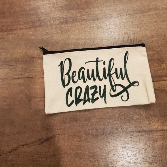 Handmade Handbags - Beautiful Crazy 8x5 Canvas Bag